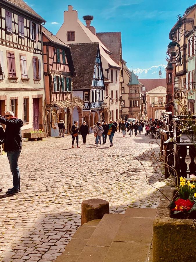 La Ruelle Alsacienne, Charme Alsacien Et Confort Moderne Riquewihr Buitenkant foto