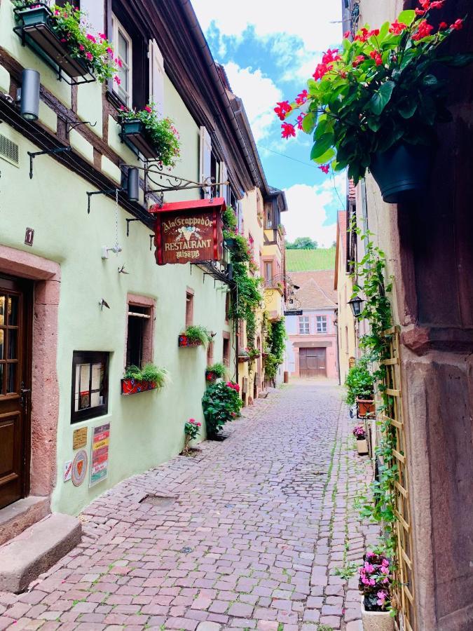 La Ruelle Alsacienne, Charme Alsacien Et Confort Moderne Riquewihr Buitenkant foto
